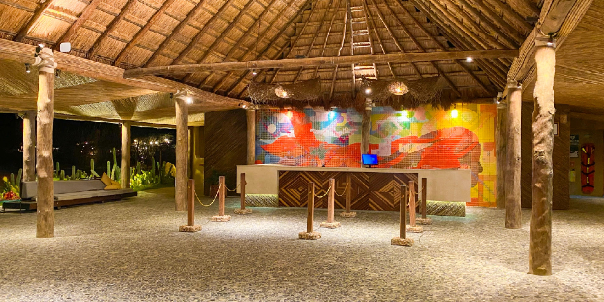 Recepción Principal Hotel Wayira